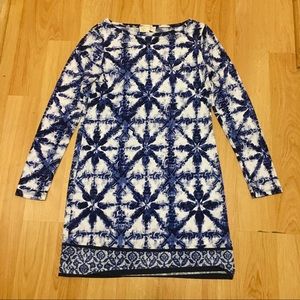 Michael Kors Blue Sheath Dress